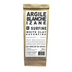 Argile blanche kaolin Izane